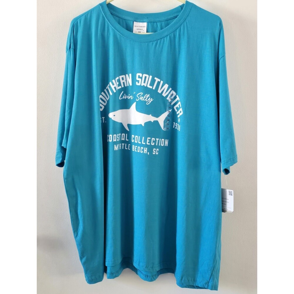 Southern Saltwater Coastal Collection Myrtle Beach SC Tshirt 3XL